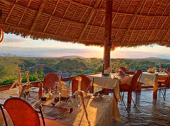 Tortilis Camp: Der Speisessal Tortilis Camp: Der Speisessal