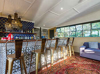 528 Victoria Falls Guesthouse: Die Rooftop Bar