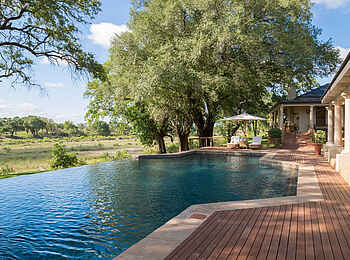 MalaMala Rattrays Camp: Pool der Hauptlodge MalaMala Rattrays Camp: Pool der Hauptlodge