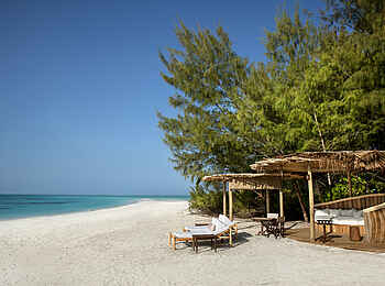 andBeyond Mnemba Island Lodge: Private Strand Banda 