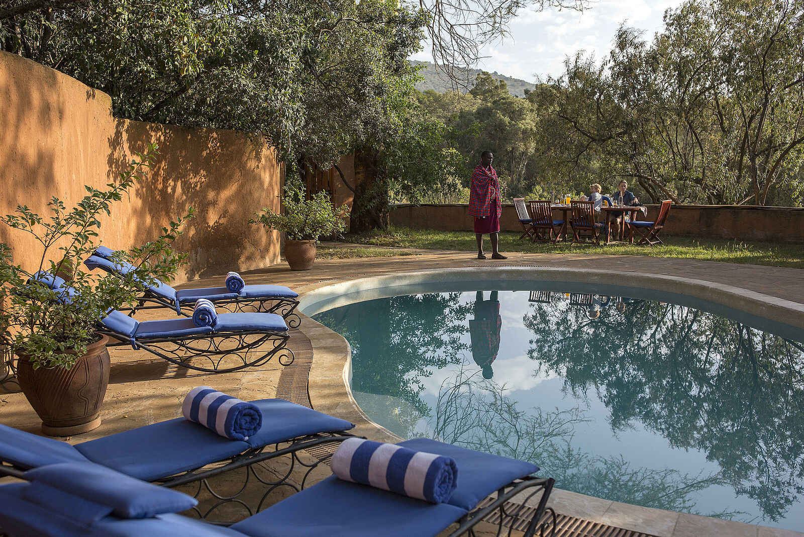 Basecamp Mara Houses: Der Pool Basecamp Mara Houses: Der Pool