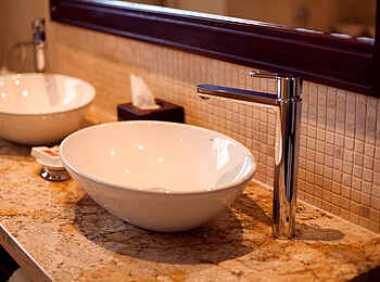 Erindi Old Traders Lodge: Waschtisch