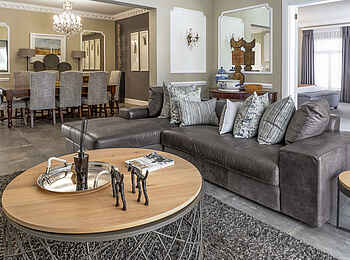 Fairlawns Boutique Hotel & Spa: Blick in die Villa Moji