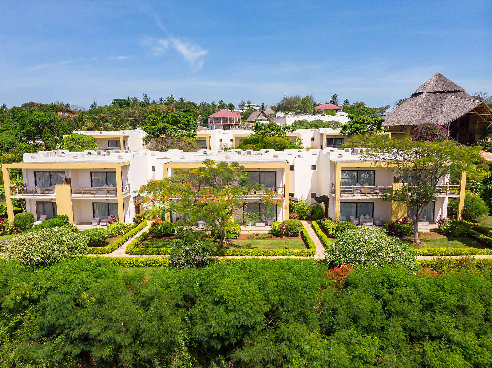 Gold Zanzibar Beach House & Spa: Das Gebäude der Deluxe Zimmer Gold Zanzibar Beach House & Spa: Das Gebäude der Deluxe Zimmer