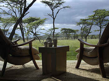 Kicheche Bush Camp: Landschaft vor der privaten Terrasse