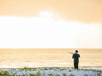Kisiwa on the Beach: Weißer Sand