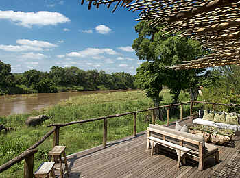 Lion Sands Narina Lodge: Aussicht von den Zimmern Lion Sands Narina Lodge: Aussicht von den Zimmern