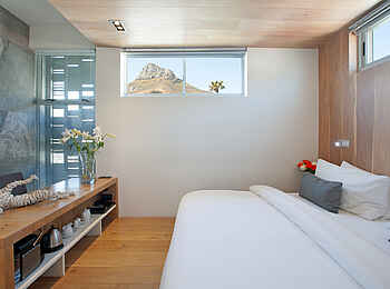 POD Camps Bay Boutique Hotel: Mountain Room Schlafbereich