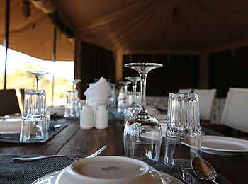 Ronjo Camp: Esstisch