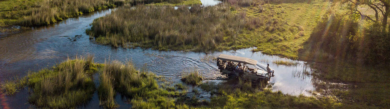 4 Rivers Camp: Auf Pirschfahrt 4 Rivers Camp: Auf Pirschfahrt