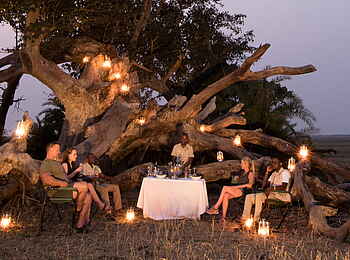 Chisa Busanga Camp: Sundowner