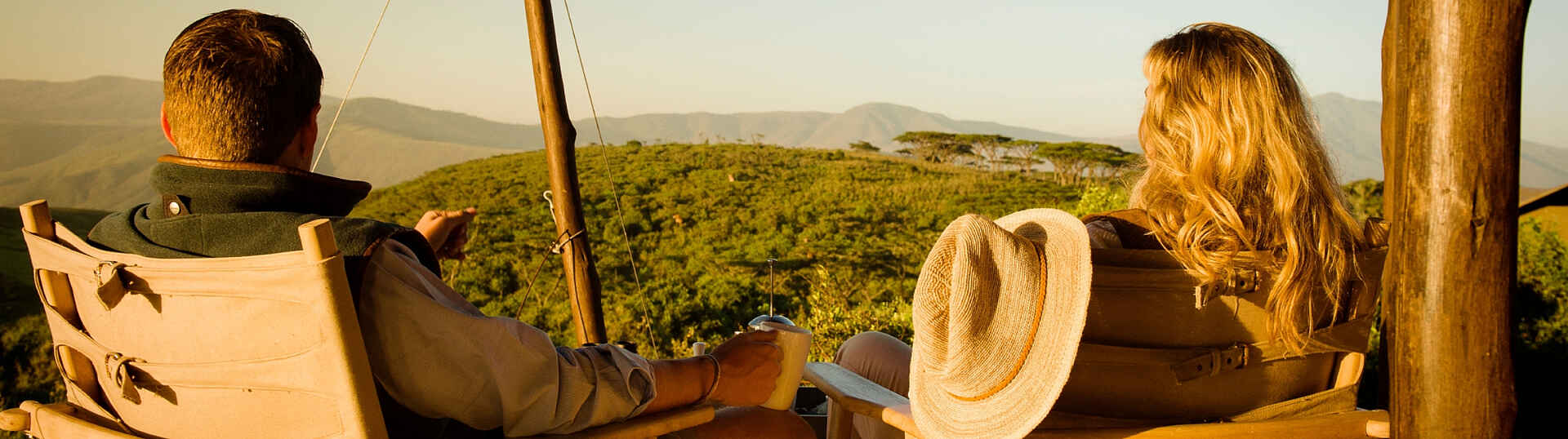 Entamanu Ngorongoro Camp: Blick von der Campsite