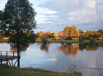 Leopard Lodge: Morgensonne