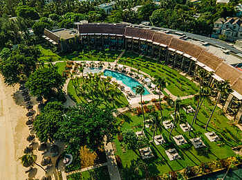 LUX Grand Baie: Das Resort aus der Vogelperspektive LUX Grand Baie: Das Resort aus der Vogelperspektive