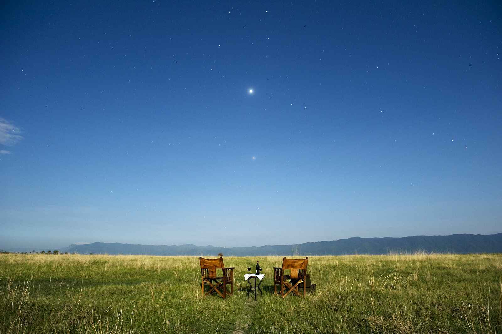 Maramboi Tented Camp: Nachtaufnahme Maramboi Tented Camp: Nachtaufnahme