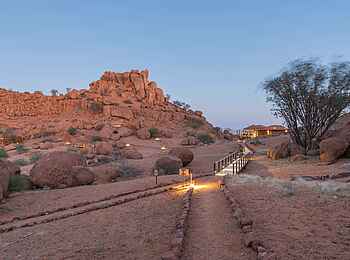 Onduli Ridge Camp: Die Wege im Camp