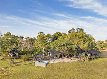 Gomoti Private Camp: Landschaft