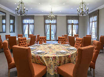 Fairlawns Boutique Hotel & Spa: Ein Esszimmer