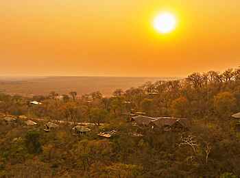 Ghoha Hills Savuti Lodge: Aus der Vogelperspektive