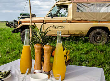 Ishasha Wilderness Camp: Frische Säfte Ishasha Wilderness Camp: Frische Säfte