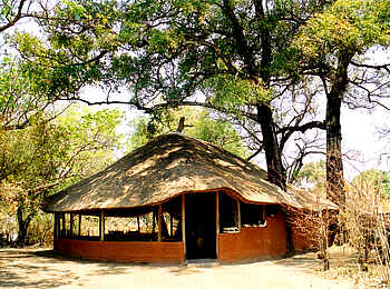 Kaingo Camp: Blick auf den Hauptbereich