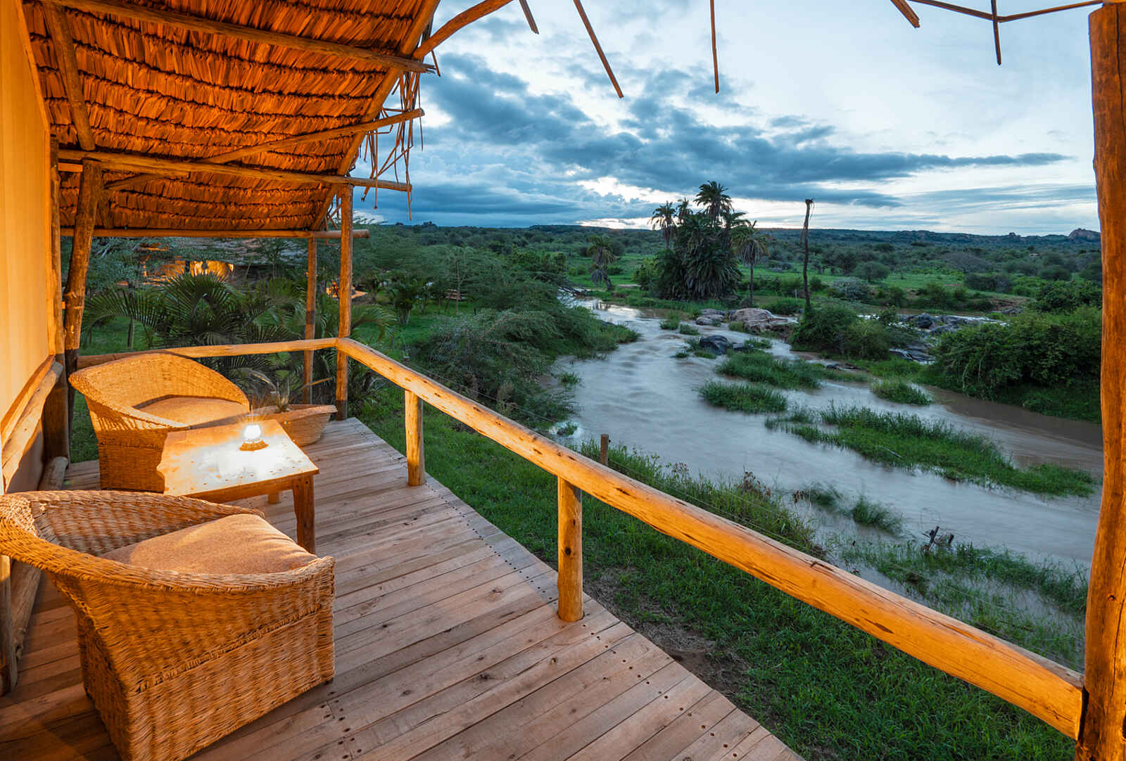 Laikipia Wilderness Palm Camp: Ausblick Laikipia Wilderness Palm Camp: Ausblick