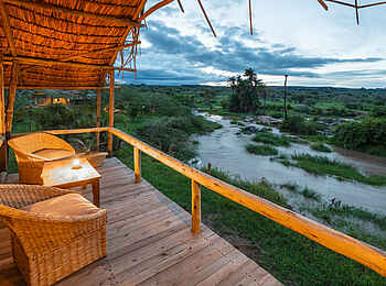 Laikipia Wilderness Palm Camp: Ausblick Laikipia Wilderness Palm Camp: Ausblick