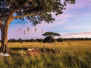 Melia Serengeti Lodge: Buschdinner Melia Serengeti Lodge: Buschdinner