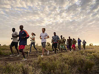 Sanctuary Tambarare Lodge: Jogging Runde Sanctuary Tambarare Lodge: Jogging Runde