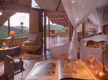 Saruni Mara Camp: Blick in das Photographer Studio