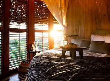 Segera Retreat: Das innere des Bird Nest