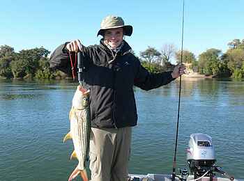 Taranga Safari Lodge: Erfolgreicher Angelausflug