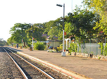 Victoria Falls Hotel: Victoria Falls Bahnhof