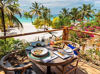 Zuri Zanzibar: Lunch auf der Veranda