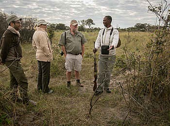 Bushman Plains Camp: Walking Safari Bushman Plains Camp: Walking Safari