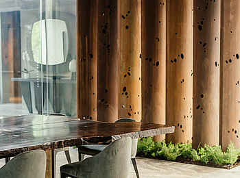 Cheetah Plains Mvula House: Rezeptionsbereich Cheetah Plains Mvula House: Rezeptionsbereich