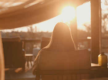 Chief's Camp: Mußestunde auf der Veranda