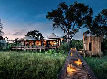 Daunara Safari Camp: Dämmerung