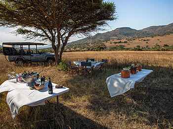 Madwaleni River Lodge: Bush Lunch