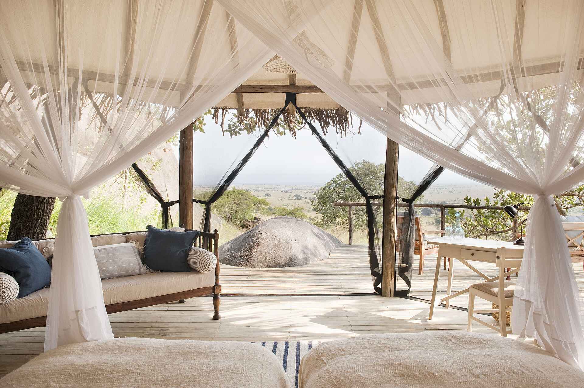 Mkombe’s House Lamai, Ausblick, Schlafzimmer, Unterkunft