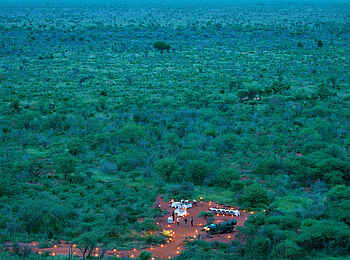 The Royal Madikwe: Bush dinner 