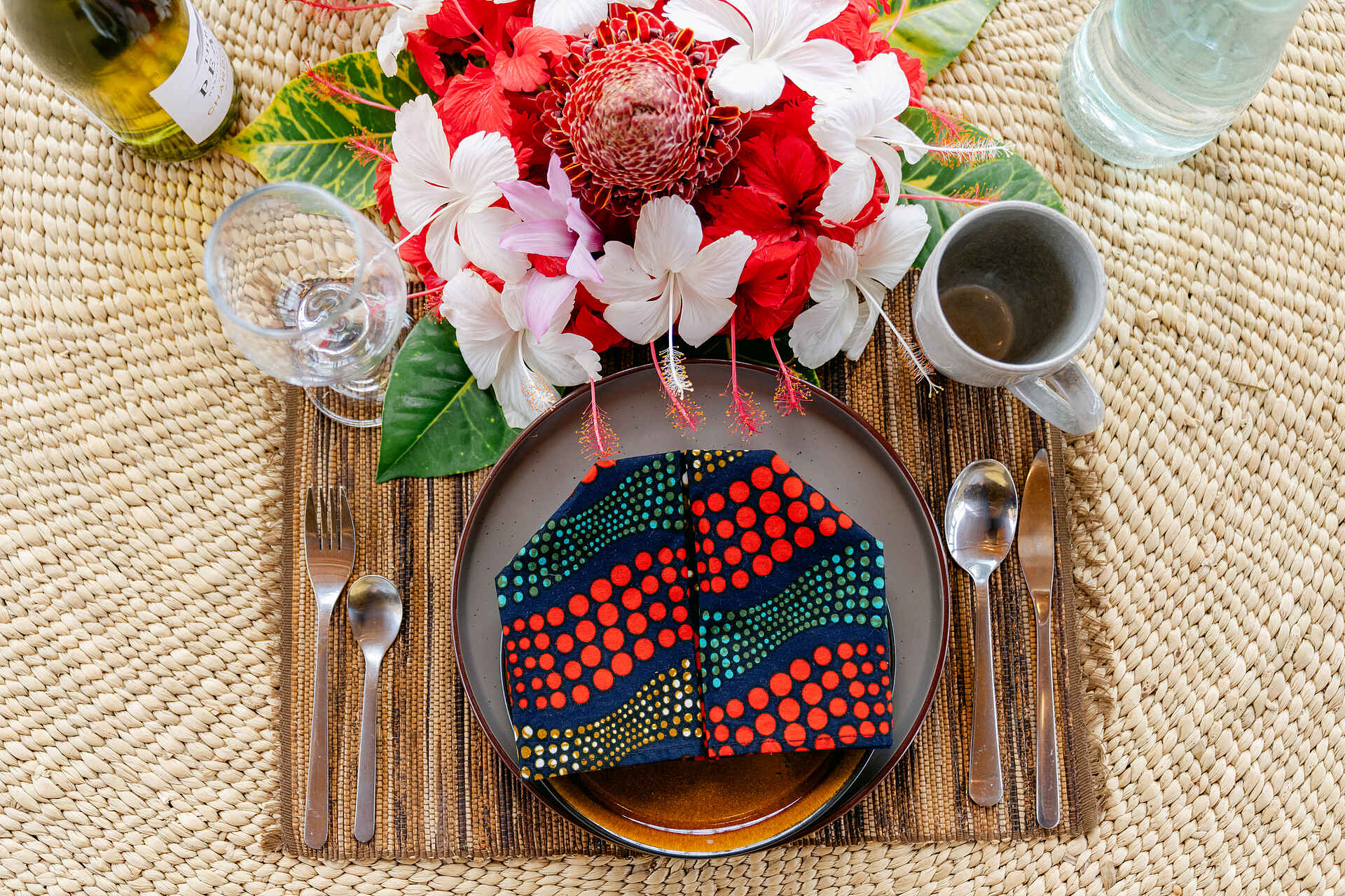 Sentema Farm Lodge: Liebevoll gedeckter Tisch