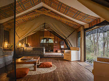 Serian´s Lamai Camp: Blick nach draußen