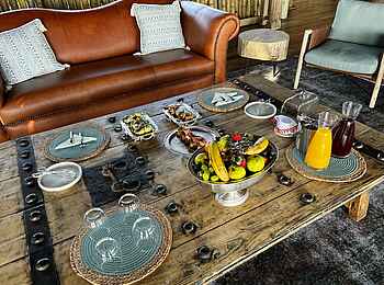 Sitatunga Private Island Camp: Frühstück