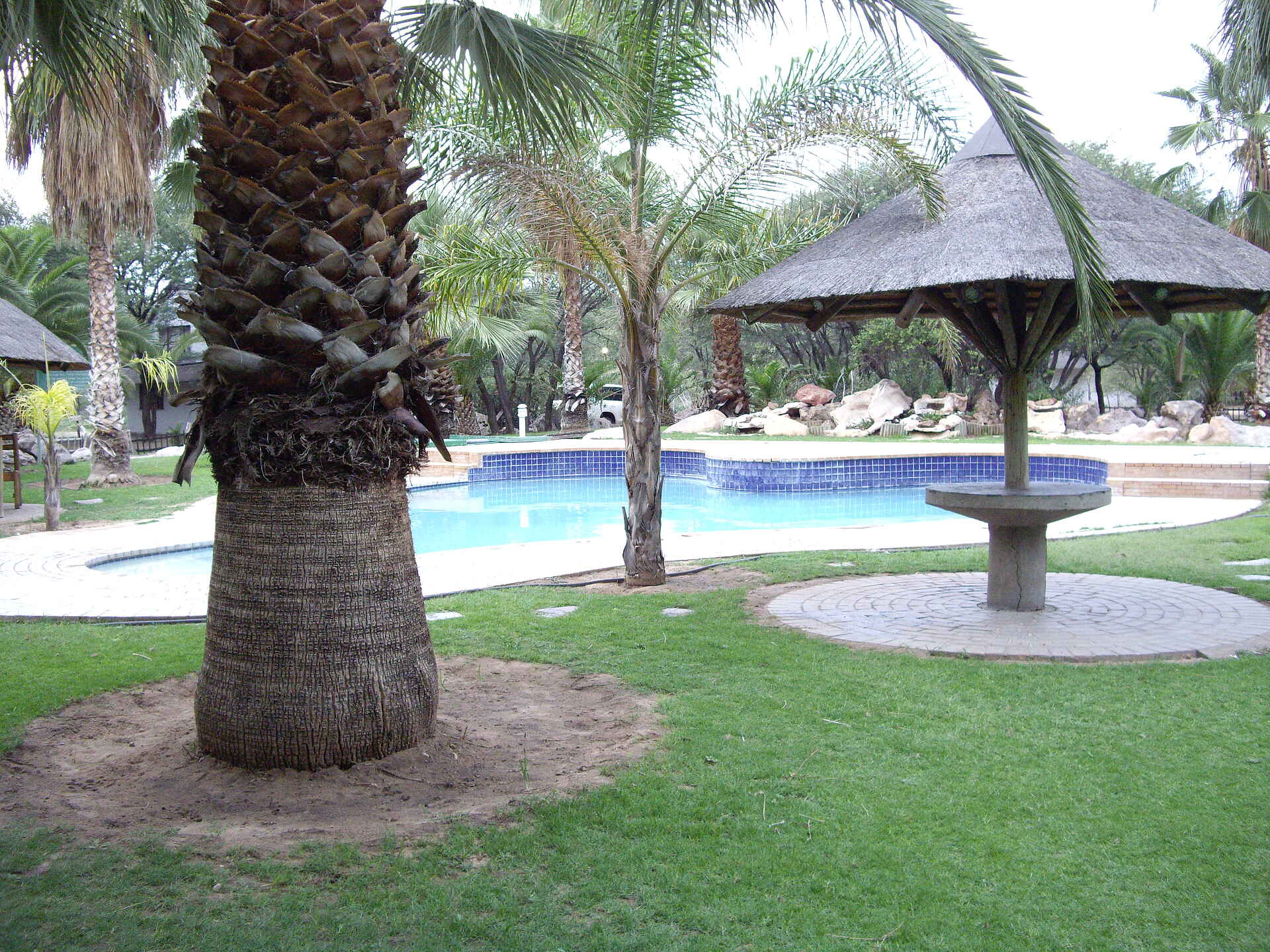 Tautona Lodge: Die Außenanlagen