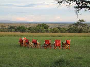 Ubuntu Migration Camp: Feuerstelle mit Ausblick