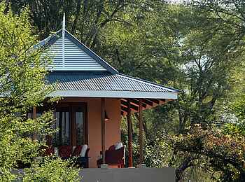 Baines River Camp: Exterieur eines Chalets Baines River Camp: Exterieur eines Chalets