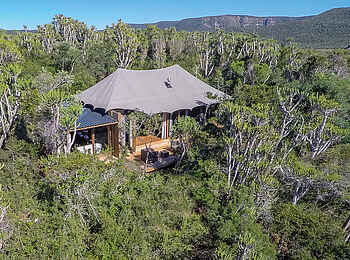 Kariega Settlers Drift Lodge: Ansicht Gästeunterkunft