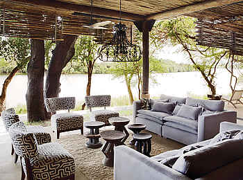 Matetsi Victoria Falls: Loungebereich als sozialer Treffpunkt Matetsi Victoria Falls: Loungebereich als sozialer Treffpunkt