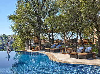 Singita Pamushana Lodge: Erfrischender Pool